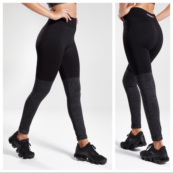 Gymshark Pants - Gymshark TwoTone Seamless Leggings